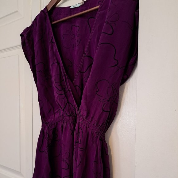 Kimchi Blue/Urban Outfitters Wrap Style Long Top/Short Dress Size Medium - Picture 5 of 5